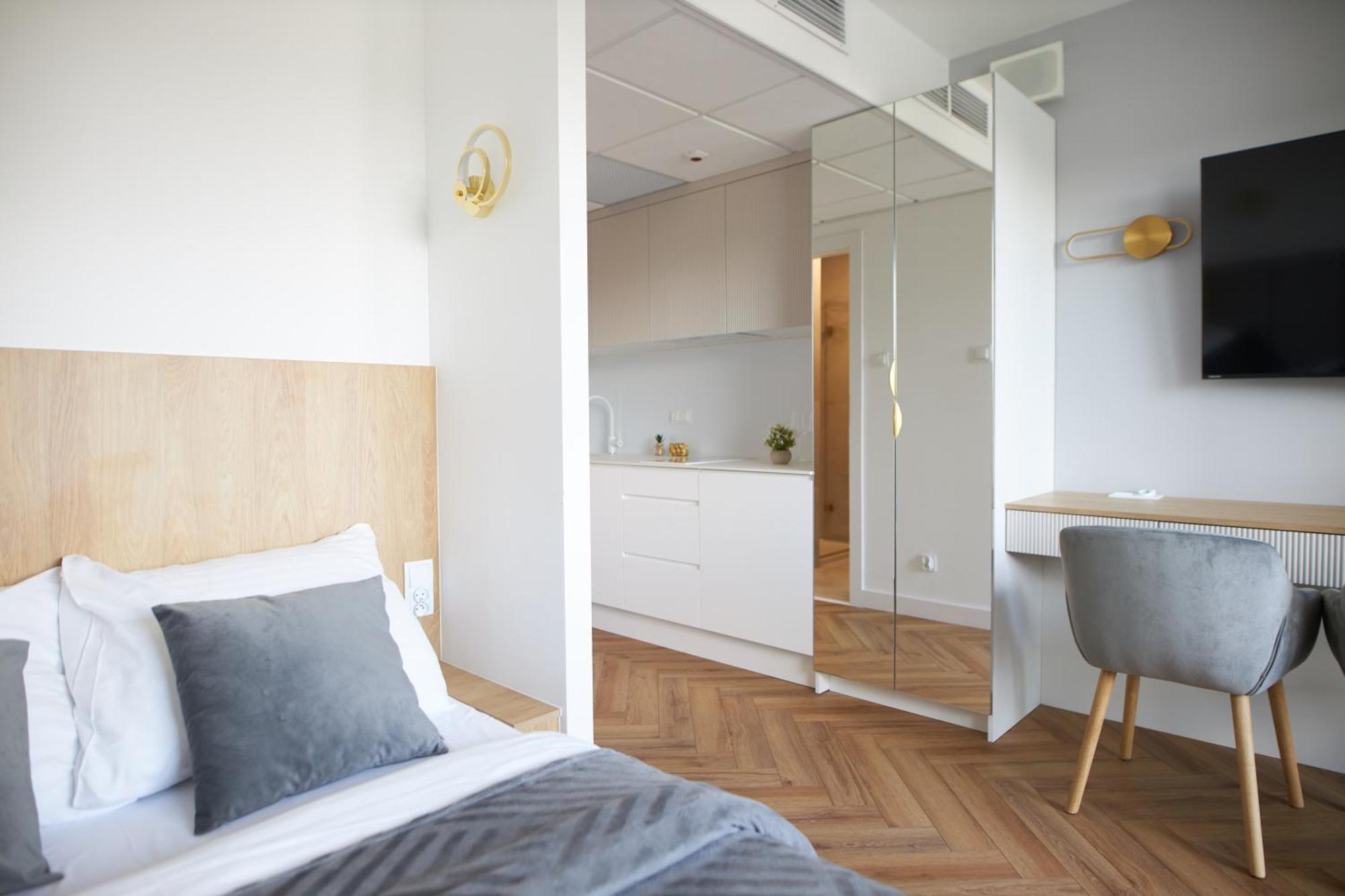 Gold Apartments Pileckiego Varşova Dış mekan fotoğraf
